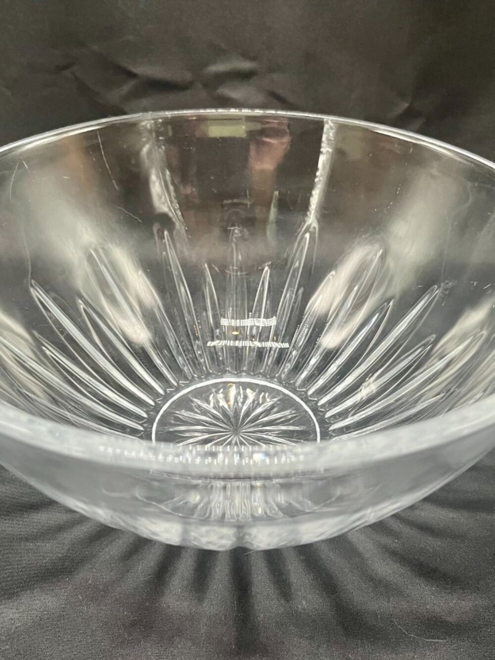 Vintage Princess House “Highlights” Royal Highlights Lead Crystal Bowl
